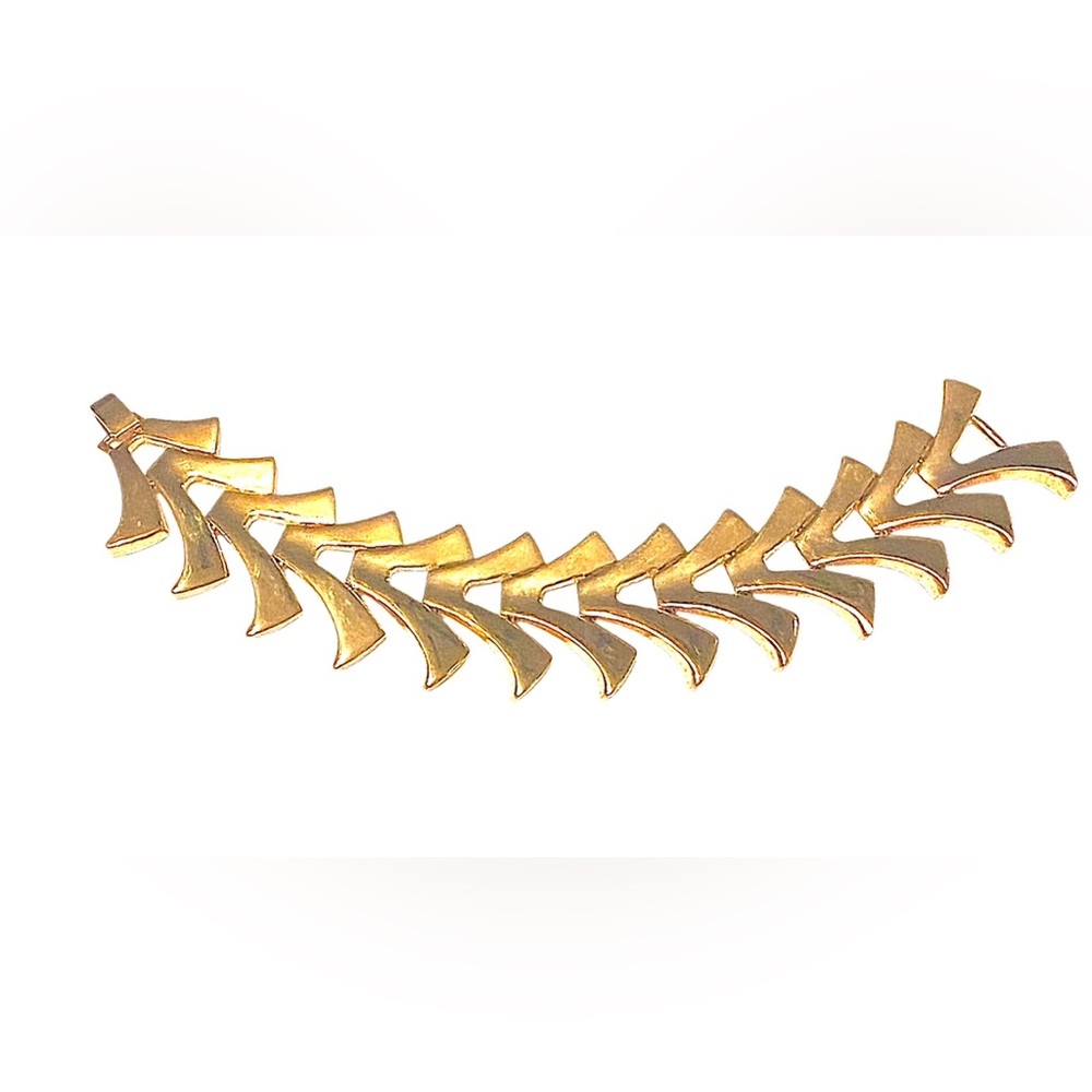 RACHEL ZOE CHUNKY Modern Gold Bracelet